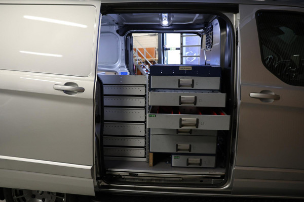 Ford Transit Custom 2.0 TDCI Limited | L+R Schuifdeur | ACC | CarPlay | Lane Assist | PDC V+A | LED | Onderhoudsbeurt | Nieuwe APK