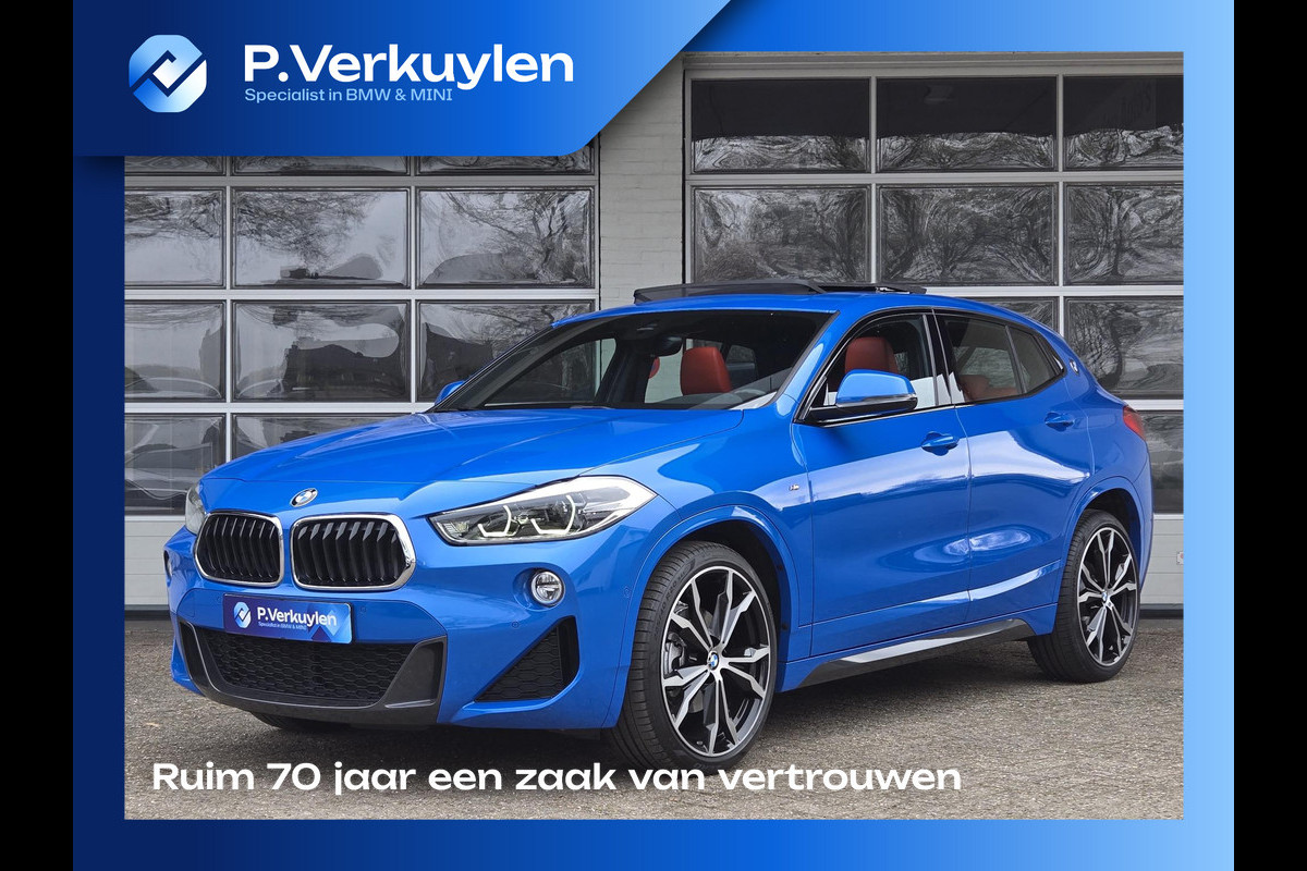 BMW X2 18I M SPORT | PANORAMA | MEMORY STOELEN | CAMERA | 19 INCH LM VELGEN | LEDER |