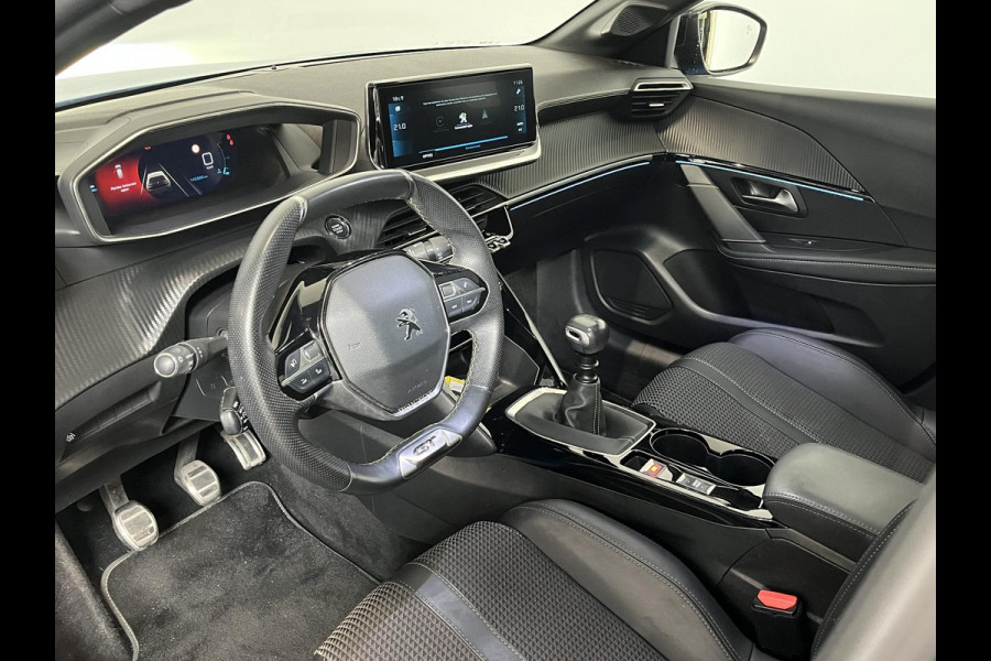 Peugeot 208 1.2 PureTech 100pk GT Panorama dak Navigatie Camera Lichtmetalen Velgen 17" Extra Getint Glas Led Dab Cruise control