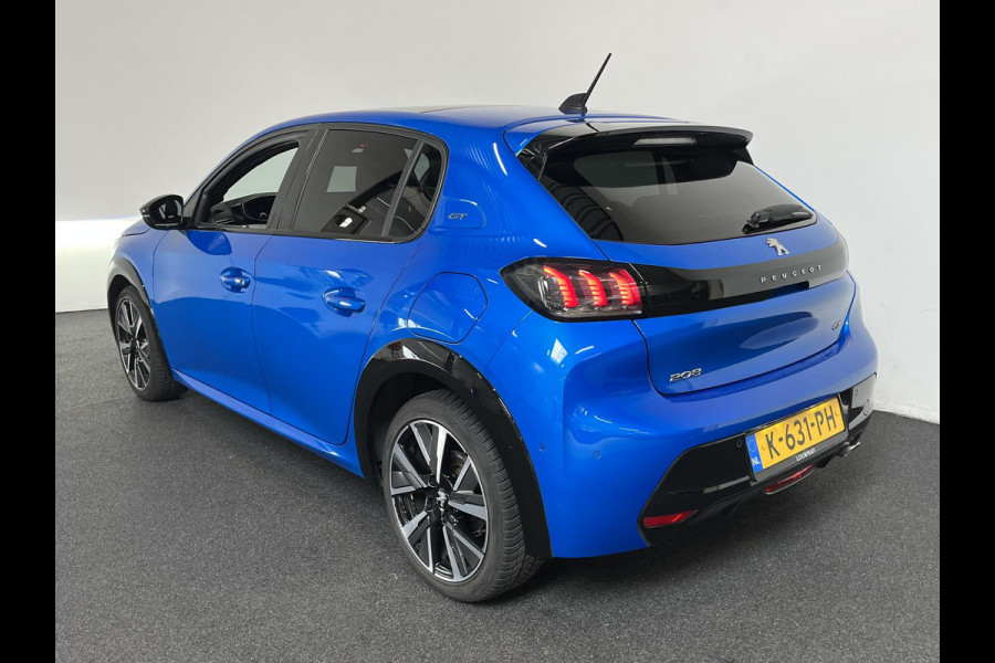 Peugeot 208 1.2 PureTech 100pk GT Panorama dak Navigatie Camera Lichtmetalen Velgen 17" Extra Getint Glas Led Dab Cruise control