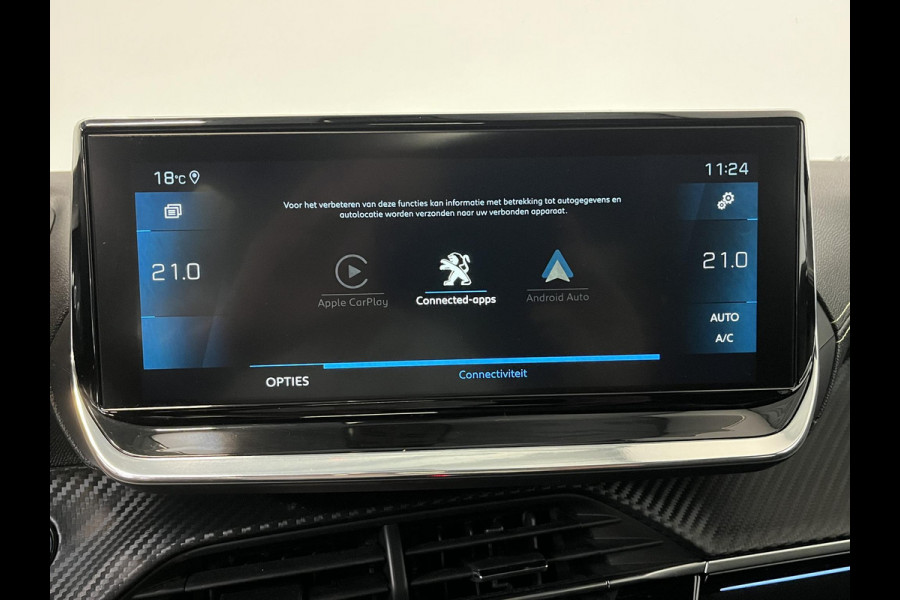 Peugeot 208 1.2 PureTech 100pk GT Panorama dak Navigatie Camera Lichtmetalen Velgen 17" Extra Getint Glas Led Dab Cruise control