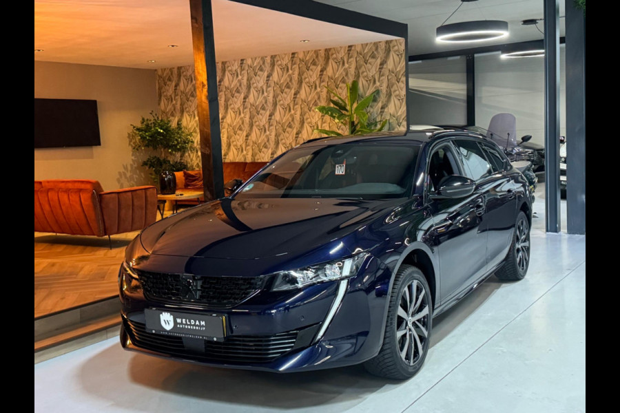 Peugeot 508 SW 1.6 PureTech GT Garantie Memory 360 Camera Massage ACC Elek Achterklep Blindspot Lane Clima Navi Led Dab Rijklaar