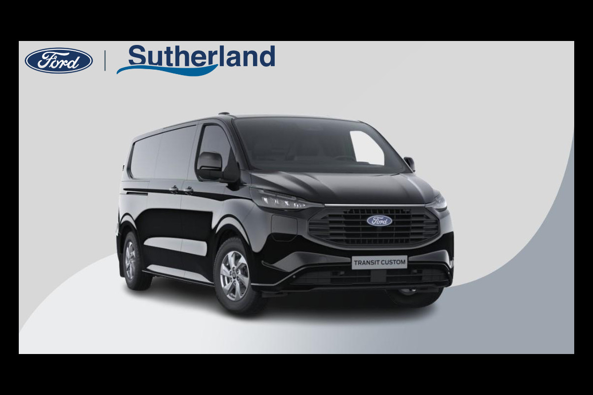 Ford Transit Custom 320 2.5 PHEV L2H1 Limited 233pk | Driver Assistance pack Premium | Wegklapbare Trekhaak | Verwarmd Stuurwiel | 17 inch Licht metalen Velgen | B&O Speakers