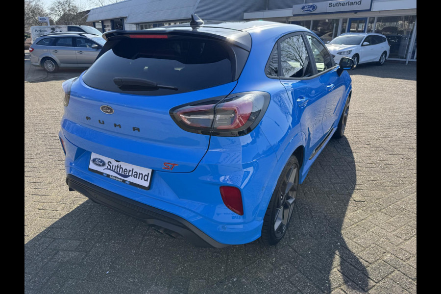 Ford Puma 1.0 EcoBoost Hybrid ST-X 170pk Automaat | Unieke kleur "Azura Blue" |Winter Pack | AGR-stoelen | Bang&Olufsen | Camera