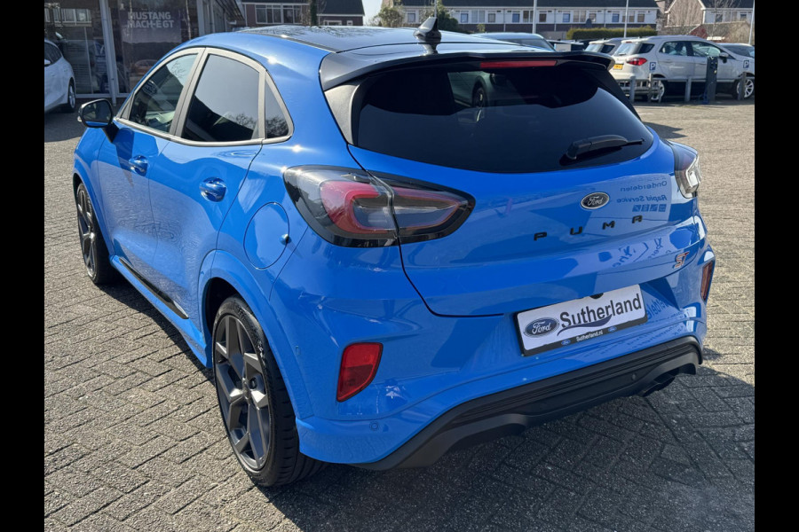 Ford Puma 1.0 EcoBoost Hybrid ST-X 170pk Automaat | Unieke kleur "Azura Blue" |Winter Pack | AGR-stoelen | Bang&Olufsen | Camera