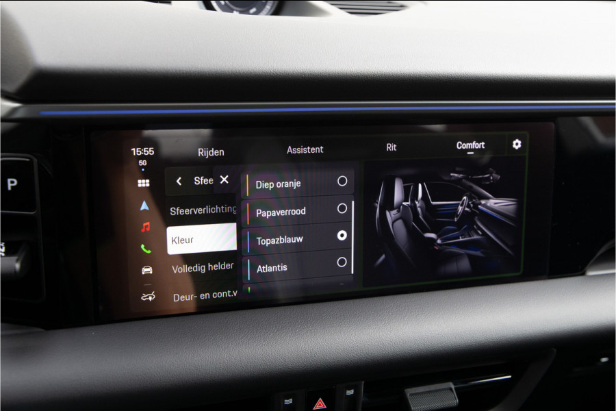 Porsche Macan 4 100 kWh Panorama, Trekhaak, 22" , 18-voudige Sportstoelen, Aventurin gruen