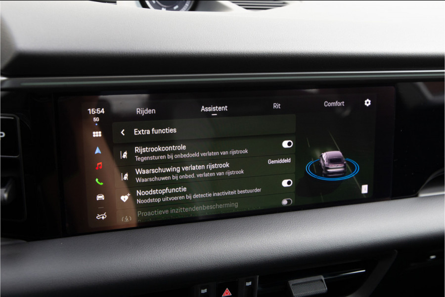 Porsche Macan 4 100 kWh Panorama, Trekhaak, 22" , 18-voudige Sportstoelen, Aventurin gruen