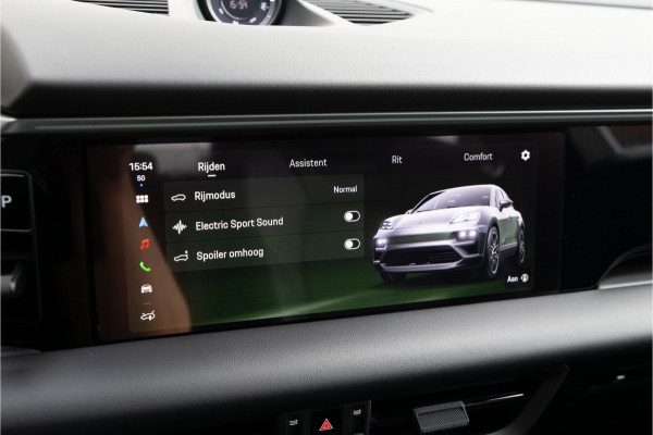 Porsche Macan 4 100 kWh Panorama, Trekhaak, 22" , 18-voudige Sportstoelen, Aventurin gruen