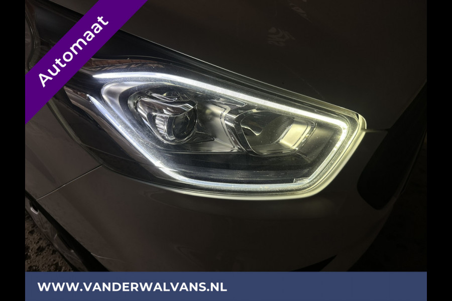 Ford Transit Custom 2.0 TDCI Automaat 130pk L1H1 Euro6 Airco | Camera | Navigatie | LED | Apple Carplay Android Auto, Cruiscontrol, Stoelverwarming, Verwarmde voorruit, Parkeersensoren