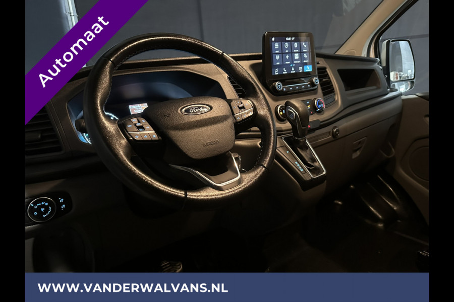 Ford Transit Custom 2.0 TDCI Automaat 130pk L1H1 Euro6 Airco | Camera | Navigatie | LED | Apple Carplay Android Auto, Cruiscontrol, Stoelverwarming, Verwarmde voorruit, Parkeersensoren