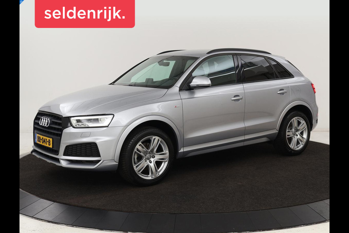 Audi Q3 1.4 TFSI Sport S Line Edition | Origineel NL | Half leder | Trekhaak | Full LED | Sportstoelen | Navigatie | Climate control | Parkeerhulp | Cruise control | Bluetooth | Getint glas