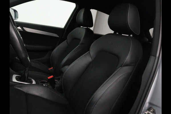 Audi Q3 1.4 TFSI Sport S Line Edition | Origineel NL | Half leder | Trekhaak | Full LED | Sportstoelen | Navigatie | Climate control | Parkeerhulp | Cruise control | Bluetooth | Getint glas