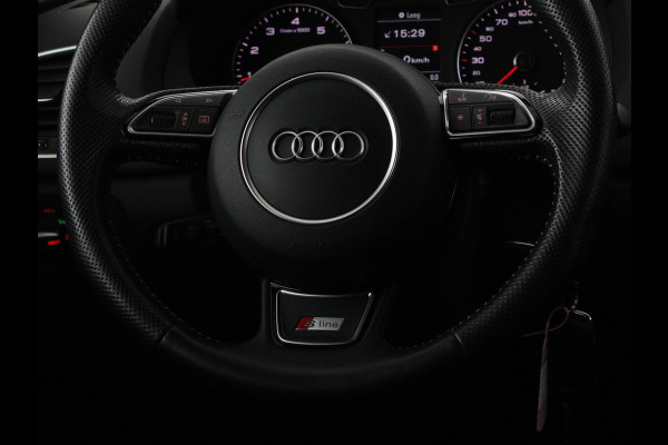 Audi Q3 1.4 TFSI Sport S Line Edition | Origineel NL | Half leder | Trekhaak | Full LED | Sportstoelen | Navigatie | Climate control | Parkeerhulp | Cruise control | Bluetooth | Getint glas