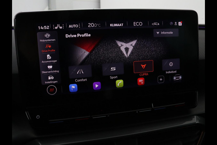 CUPRA Leon 1.4 e-Hybrid VZ Performance | Panoramadak | Stoel & stuurverwarming | Adaptive cruise | Camera | Carplay | Navigatie | Sfeerverlichting | Keyless | Full LED | PHEV