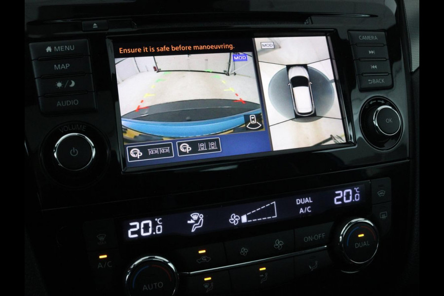 Nissan QASHQAI 1.3 DIG-T Tekna | Panoramadak | Leder | Trekhaak | 360 camera | Stoelverwarming | Bose Sound | Carplay | Full LED | Keyless | Navigatie
