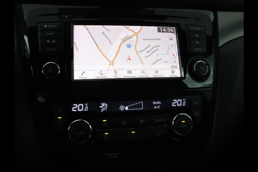 Nissan QASHQAI 1.3 DIG-T Tekna | Panoramadak | Leder | Trekhaak | 360 camera | Stoelverwarming | Bose Sound | Carplay | Full LED | Keyless | Navigatie