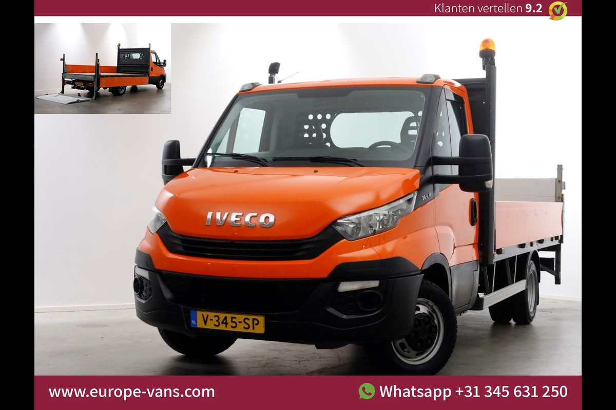 Iveco Daily 35C14 136pk Euro6 Open Laadbak met laadklep en trekhaak 3500kg 10-2018 Iveco Daily 35C14 136pk Euro6 Open Laadbak met laadklep en trekhaak 3500kg 10-2018
