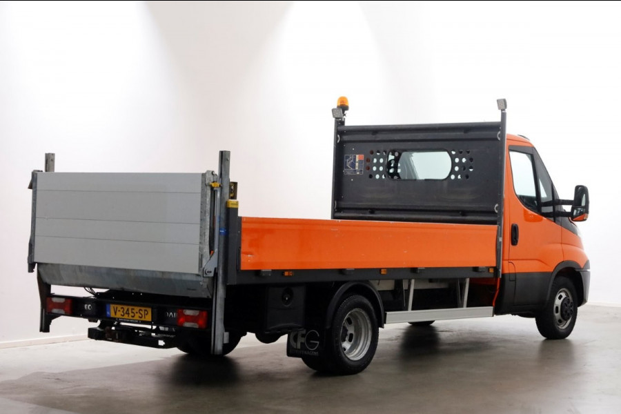 Iveco Daily 35C14 136pk Euro6 Open Laadbak met laadklep en trekhaak 3500kg 10-2018