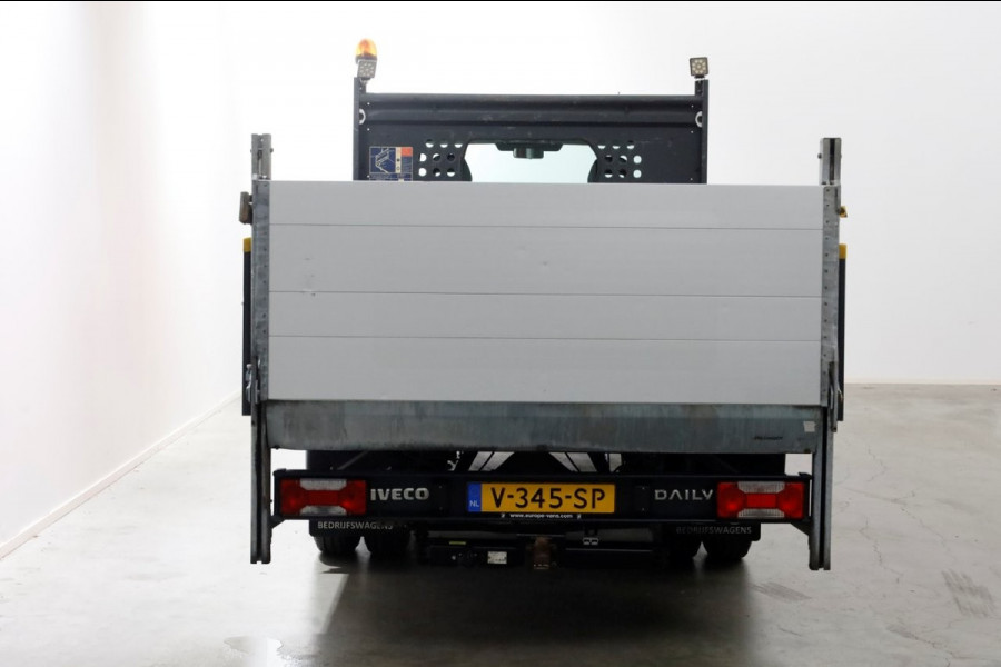 Iveco Daily 35C14 136pk Euro6 Open Laadbak met laadklep en trekhaak 3500kg 10-2018