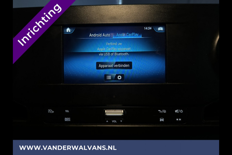 Mercedes-Benz Sprinter 316 CDI 164pk L2H2 Inrichting Euro6 Airco | Camera | Apple Carplay | Cruiscontrol 2800kg Trekhaak, Android Auto, Parkeersensoren