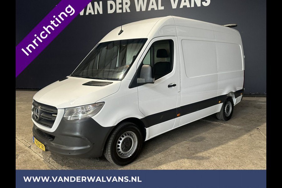 Mercedes-Benz Sprinter 316 CDI 164pk L2H2 Inrichting Euro6 Airco | Camera | Apple Carplay | Cruiscontrol 2800kg Trekhaak, Android Auto, Parkeersensoren