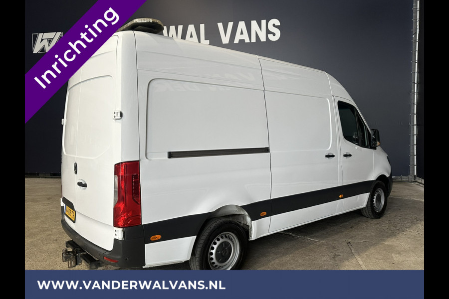 Mercedes-Benz Sprinter 316 CDI 164pk L2H2 Inrichting Euro6 Airco | Camera | Apple Carplay | Cruiscontrol 2800kg Trekhaak, Android Auto, Parkeersensoren