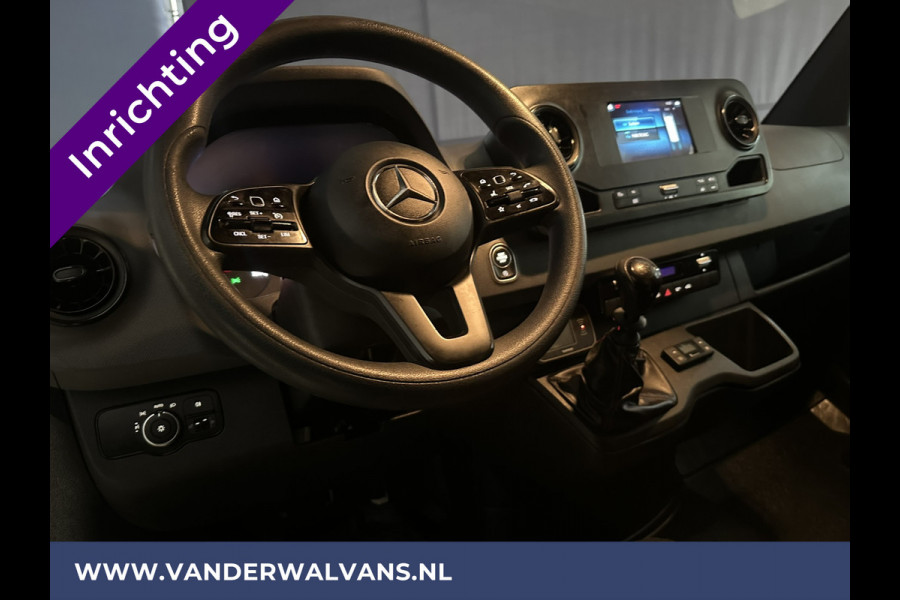 Mercedes-Benz Sprinter 316 CDI 164pk L2H2 Inrichting Euro6 Airco | Camera | Apple Carplay | Cruiscontrol 2800kg Trekhaak, Android Auto, Parkeersensoren