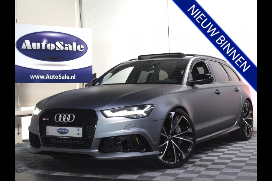 Audi RS6 Avant 4.0 TFSI Quattro Performance PANO KERAMIC MATRIX HUD CARPLAY ACC '18