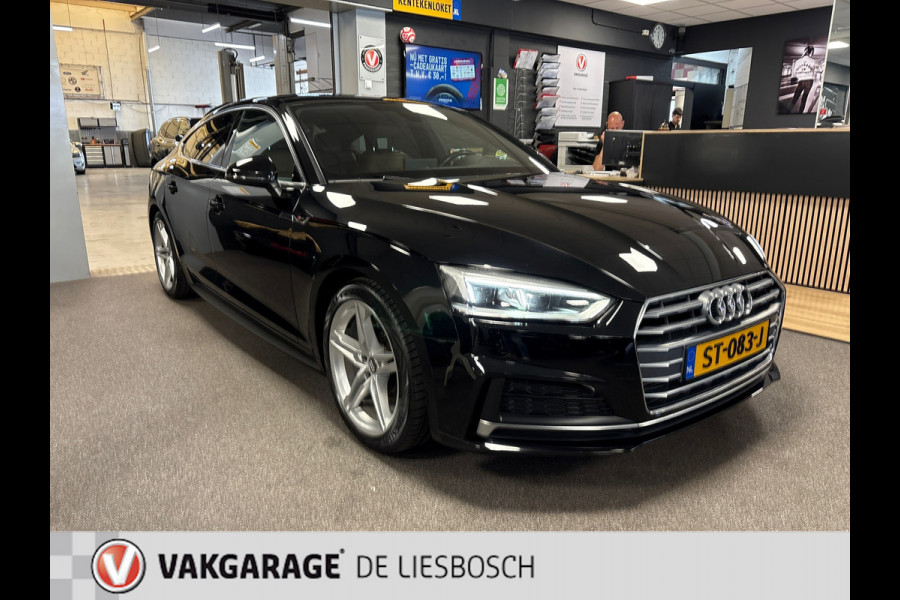 Audi A5 Sportback 2.0 TFSI MHEV Sport S-line Edition,leer,navi,boeken, origineel nederlands