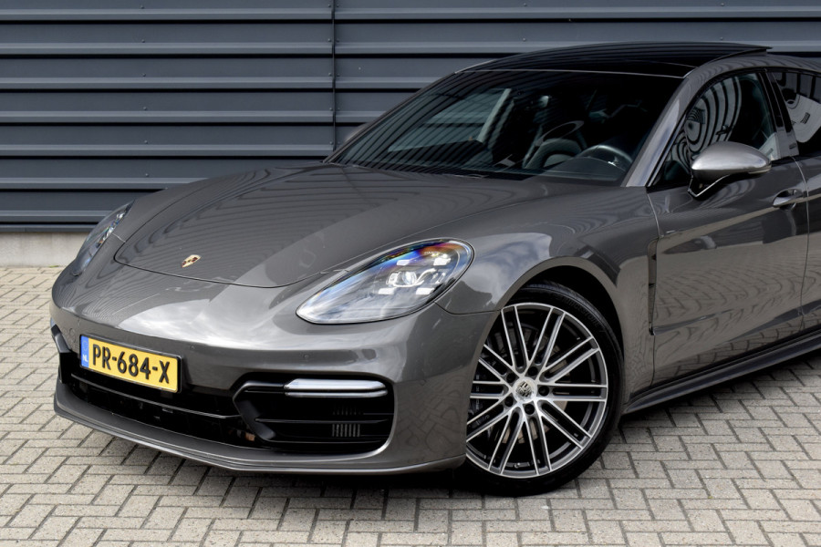 Porsche Panamera 2.9 4 E-Hybrid 462pk Sport Design | Panoramadak | 21'' Velgen | Bose | Sfeerverlichting | Luchtvering | Sportuitlaat |