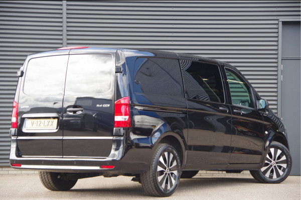Mercedes-Benz Vito 114 CDI L2 Pro AUT. DC-5P, LEDER, CAMERA, CRUISE, CLIMA, COMFORT STOELEN, LEDER STUURWIEL, DUBBELE CABINE