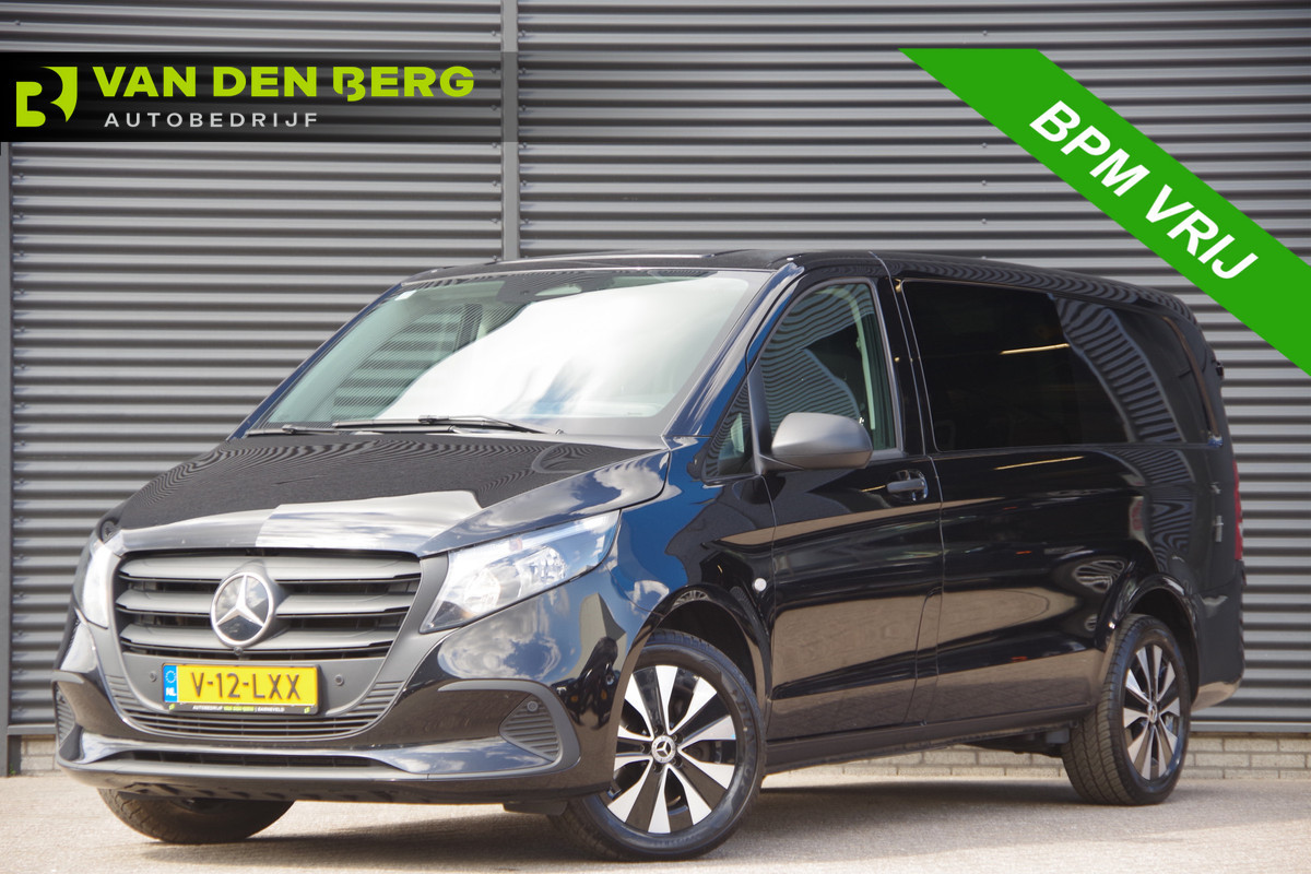 Mercedes-Benz Vito 114 CDI L2 Pro AUT. DC-5P, LEDER, CAMERA, CRUISE, CLIMA, COMFORT STOELEN, LEDER STUURWIEL, DUBBELE CABINE Mercedes-Benz Vito 114 CDI L2 Pro AUT. DC-5P, LEDER, CAMERA, CRUISE, CLIMA, COMFORT STOELEN, LEDER STUURWIEL, DUBBELE CABINE