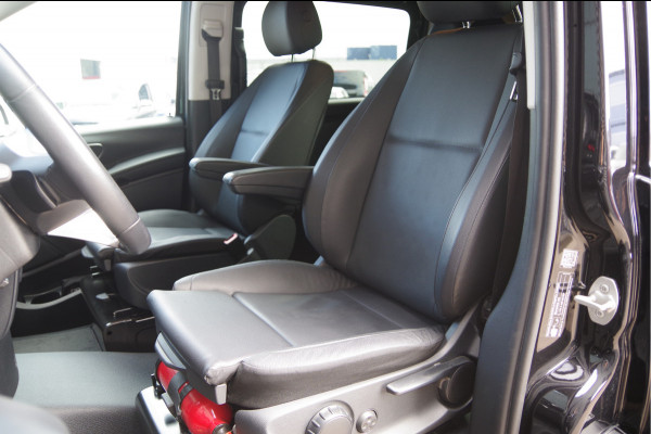 Mercedes-Benz Vito 114 CDI L2 Pro AUT. DC-5P, LEDER, CAMERA, CRUISE, CLIMA, COMFORT STOELEN, LEDER STUURWIEL, DUBBELE CABINE
