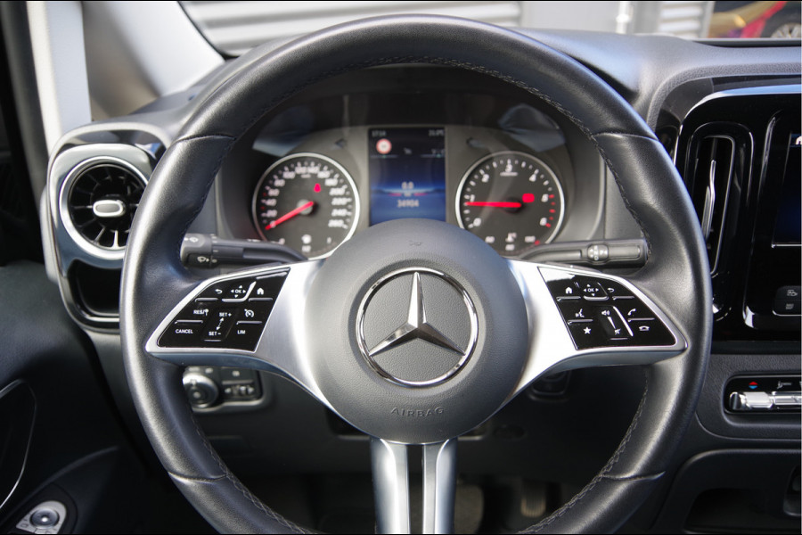 Mercedes-Benz Vito 114 CDI L2 Pro AUT. DC-5P, LEDER, CAMERA, CRUISE, CLIMA, COMFORT STOELEN, LEDER STUURWIEL, DUBBELE CABINE