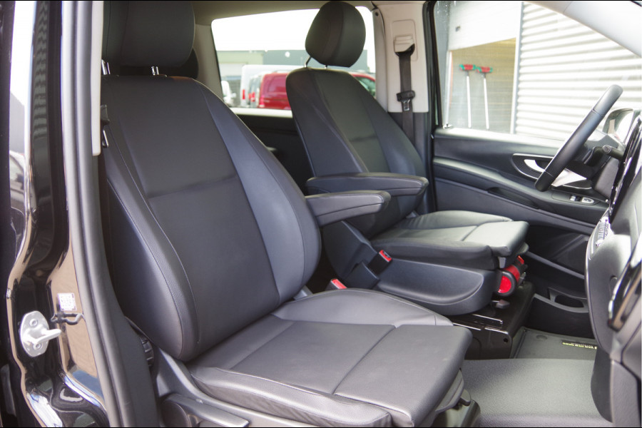 Mercedes-Benz Vito 114 CDI L2 Pro AUT. DC-5P, LEDER, CAMERA, CRUISE, CLIMA, COMFORT STOELEN, LEDER STUURWIEL, DUBBELE CABINE