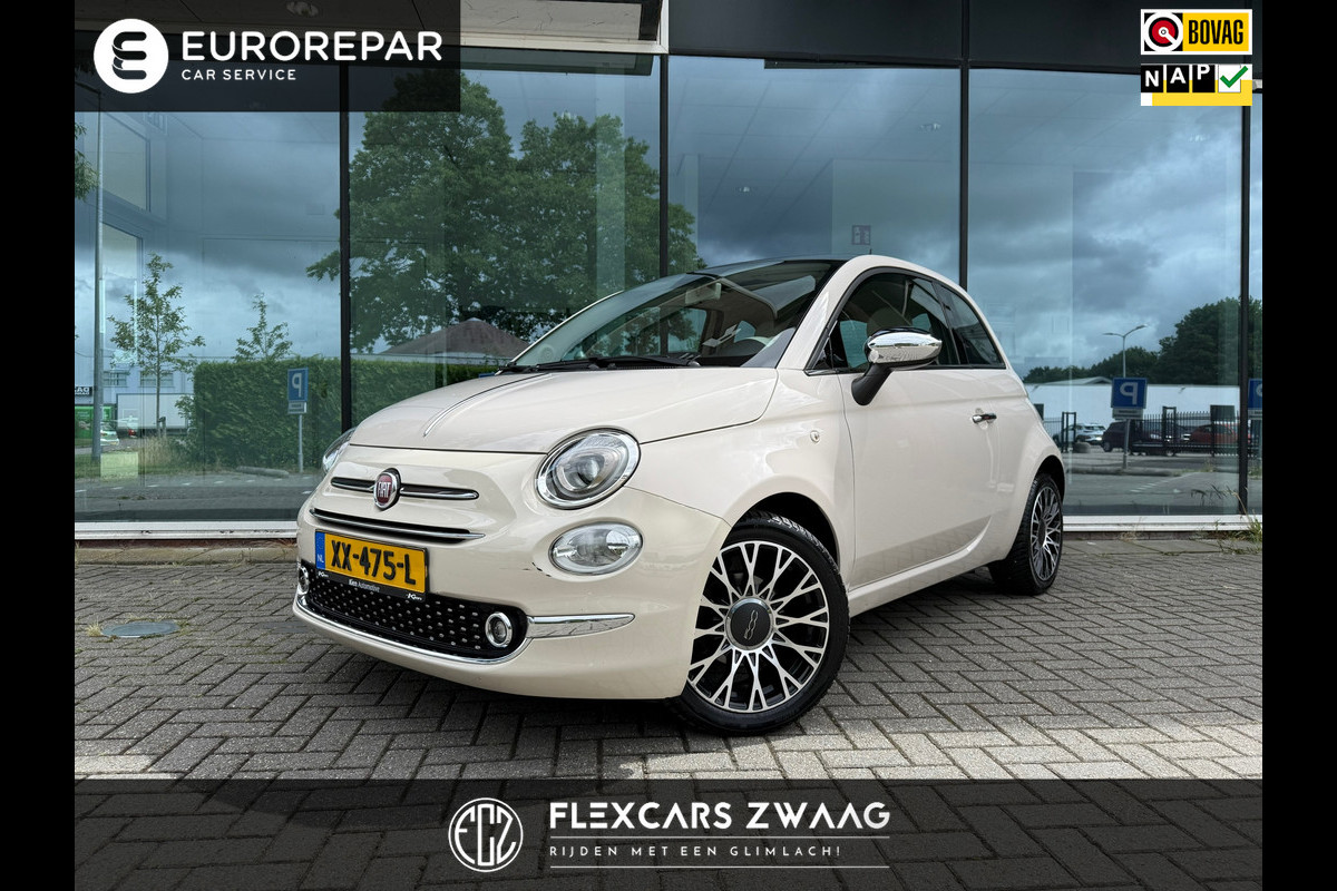Fiat 500 0.9 TwinAir Turbo Collezione - Navi - Panoramadak- Org.NL Fiat 500 0.9 TwinAir Turbo Collezione - Navi - Panoramadak- Org.NL