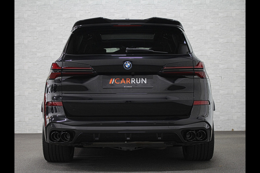 BMW X5 50e M-Sport Pro Performance | 360 View | Massage & Ventilatie | ACC | Individual Leder | Pano | Head-Up | 4-Zone Clima | 22'' | Stoelverwarming V+A | Laser-LED | 2x Memory | Keyless-Entry | Trekhaak | Comfortstoelen | Beker Koeling+Verwarming | Stuurverwarming | Zonwering | Carplay | Draadloos Laden |