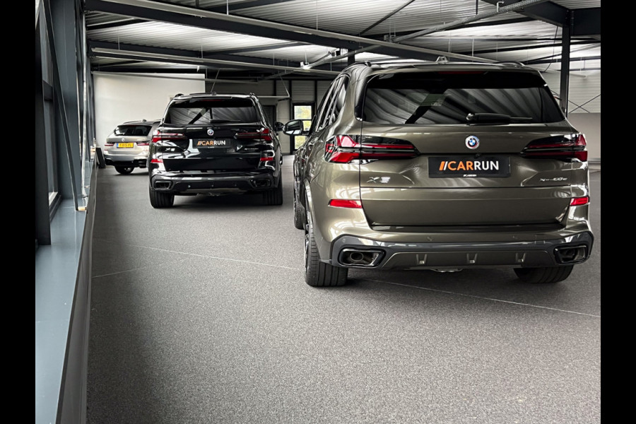 BMW X5 50e M-Sport Pro Performance | 360 View | Massage & Ventilatie | ACC | Individual Leder | Pano | Head-Up | 4-Zone Clima | 22'' | Stoelverwarming V+A | Laser-LED | 2x Memory | Keyless-Entry | Trekhaak | Comfortstoelen | Beker Koeling+Verwarming | Stuurverwarming | Zonwering | Carplay | Draadloos Laden |
