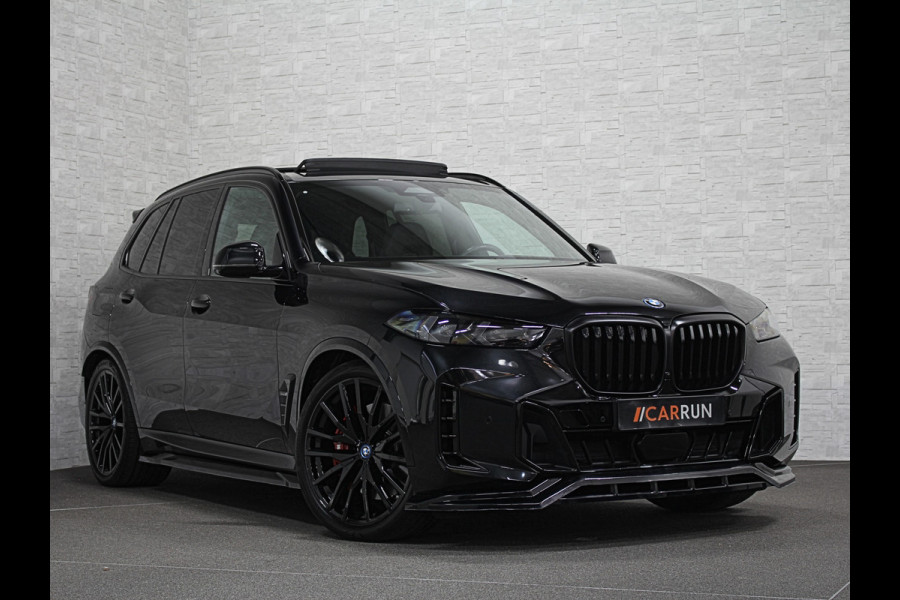 BMW X5 50e M-Sport Pro Performance | 360 View | Massage & Ventilatie | ACC | Individual Leder | Pano | Head-Up | 4-Zone Clima | 22'' | Stoelverwarming V+A | Laser-LED | 2x Memory | Keyless-Entry | Trekhaak | Comfortstoelen | Beker Koeling+Verwarming | Stuurverwarming | Zonwering | Carplay | Draadloos Laden |