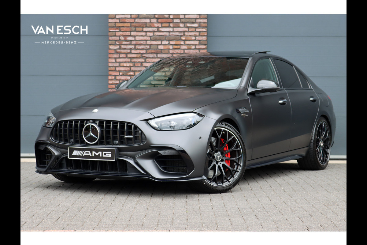 Mercedes-Benz C-Klasse AMG 63 S E Performance Aut9 | 680pk | AMG Drivers Package | Distronic+ | Carbon | Burmester | AMG Drive Unit | HUD | Digital Light | Stoelventilatie | Mercedes-Benz C-Klasse AMG 63 S E Performance Aut9 | 680pk | AMG Drivers Package | Distronic+ | Carbon | Burmester | AMG Drive Unit | HUD | Digital Light | Stoelventilatie |