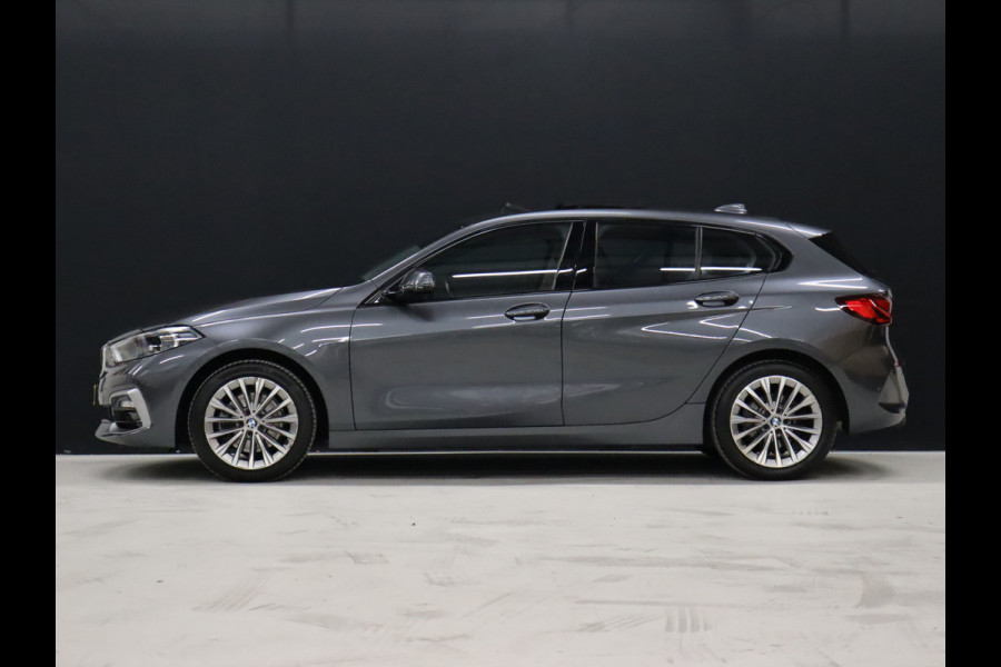 BMW 1-serie 118i High Executive Edition [SCHUIFKANTELDAK, APPLE CARPLAY, ANDROID, VOL LEDER, CAMERA, STOELVERWARMING, CRUISE, CLIMATE, NIEUWSTAAT]
