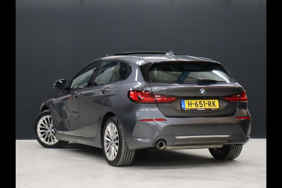 BMW 1-serie 118i High Executive Edition [SCHUIFKANTELDAK, APPLE CARPLAY, ANDROID, VOL LEDER, CAMERA, STOELVERWARMING, CRUISE, CLIMATE, NIEUWSTAAT]