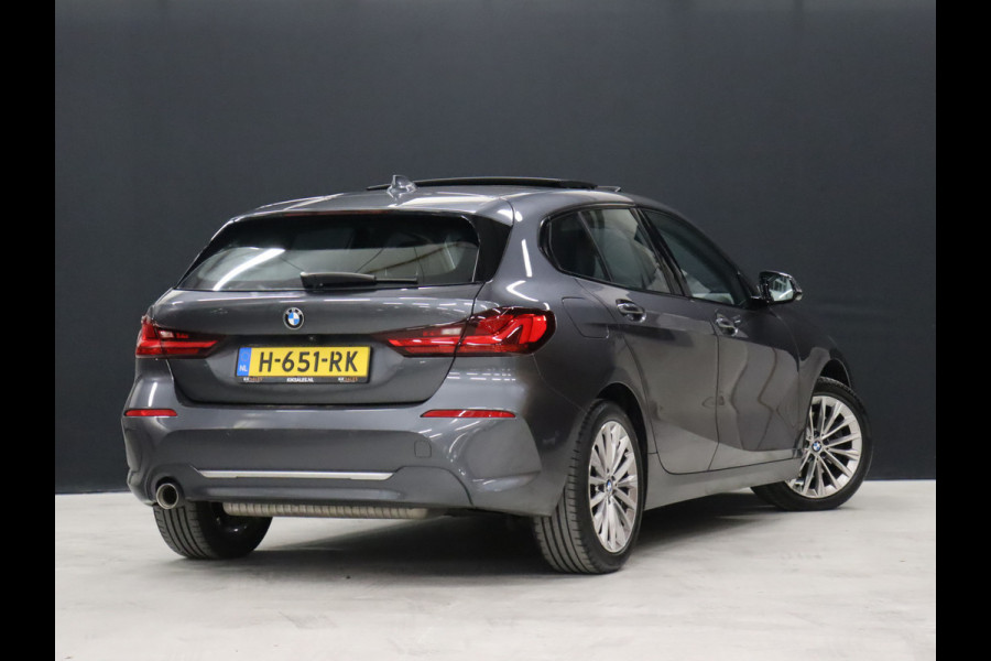 BMW 1-serie 118i High Executive Edition [SCHUIFKANTELDAK, APPLE CARPLAY, ANDROID, VOL LEDER, CAMERA, STOELVERWARMING, CRUISE, CLIMATE, NIEUWSTAAT]