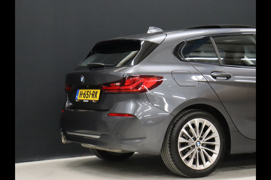 BMW 1-serie 118i High Executive Edition [SCHUIFKANTELDAK, APPLE CARPLAY, ANDROID, VOL LEDER, CAMERA, STOELVERWARMING, CRUISE, CLIMATE, NIEUWSTAAT]