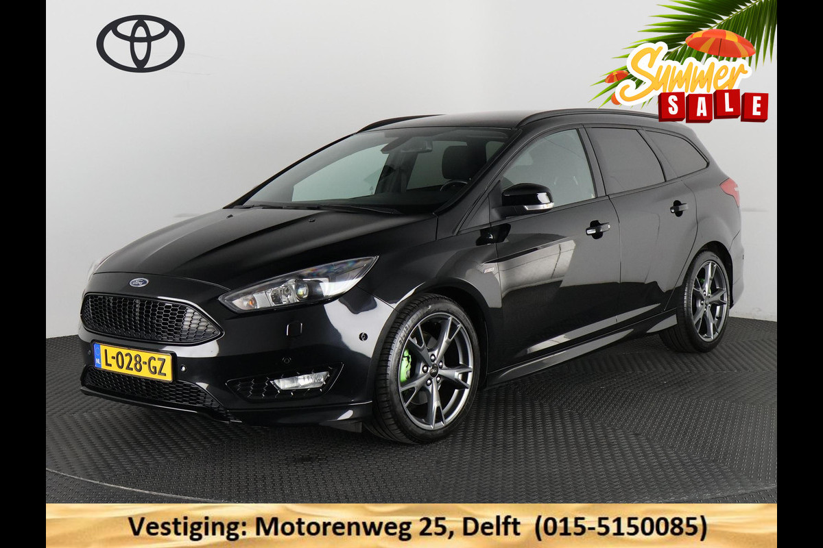 Ford FOCUS Wagon 1.5 TITANIUM AUTOMAAT BLACKLINE 150 PK BIJNA 2018. NAVI.CAMERA.TITANIUM PACK.