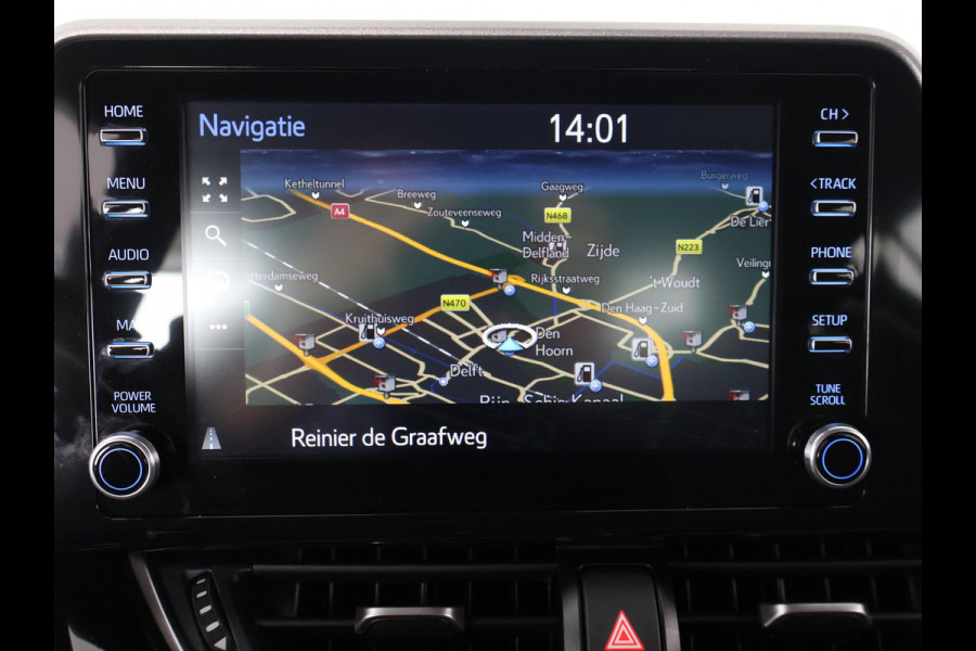 Toyota C-HR 1.8 HYBRIDE GRAYLINE AUTOMAAT GARANTIE TOT 8-2032 NAVI. LMV .APPLE /ANDROID. CAMERA.