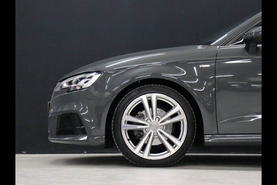 Audi A3 Sportback 30 TFSI S-Line Sport [VIRTUAL COCKPIT, S-LINE, VLAK SPORTSTUUR, STOELVERWARMING, BLUETOOTH, CRUISE CONTROL, CLIMATE CONTROL, NIEUWSTAAT]