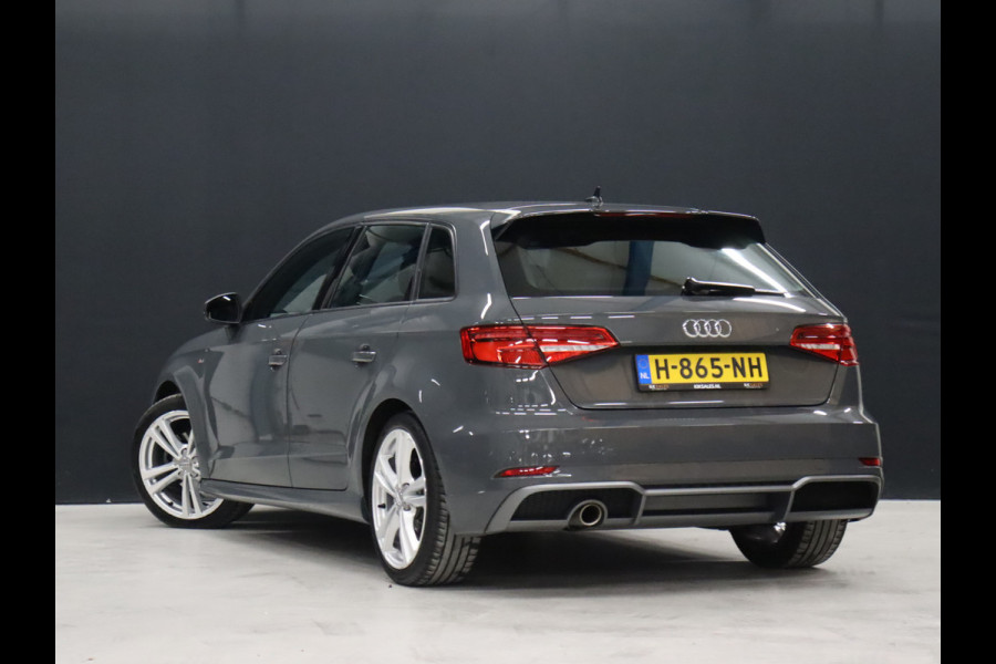 Audi A3 Sportback 30 TFSI S-Line Sport [VIRTUAL COCKPIT, S-LINE, VLAK SPORTSTUUR, STOELVERWARMING, BLUETOOTH, CRUISE CONTROL, CLIMATE CONTROL, NIEUWSTAAT]