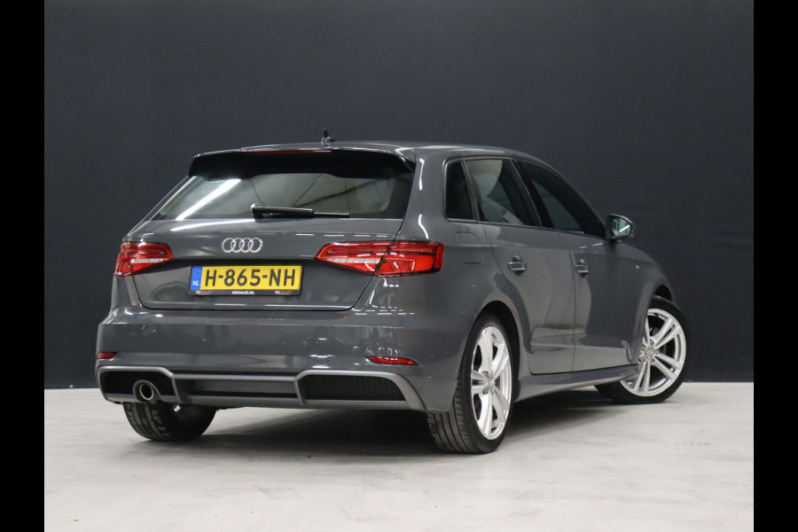 Audi A3 Sportback 30 TFSI S-Line Sport [VIRTUAL COCKPIT, S-LINE, VLAK SPORTSTUUR, STOELVERWARMING, BLUETOOTH, CRUISE CONTROL, CLIMATE CONTROL, NIEUWSTAAT]