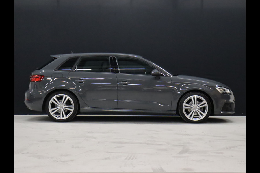 Audi A3 Sportback 30 TFSI S-Line Sport [VIRTUAL COCKPIT, S-LINE, VLAK SPORTSTUUR, STOELVERWARMING, BLUETOOTH, CRUISE CONTROL, CLIMATE CONTROL, NIEUWSTAAT]